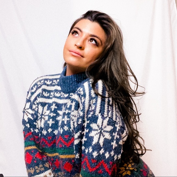 Vintage Sweaters - True VINTAGE Christmas sweater